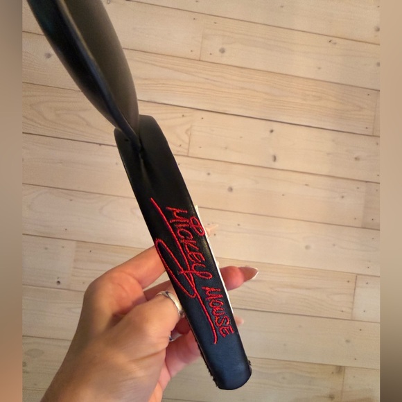 Disney Black Mickey Mouse Faux Leather - Picture 2 of 3